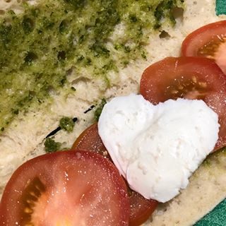 Even our mozzarella is feeling the love 🧡 #bestjobever #lovecoffee #freshfood #delicious #madehere #panini #toastie #grabandgo #takeaway #supportlocal #independentbusiness #sevenoaks #riverhead #kent